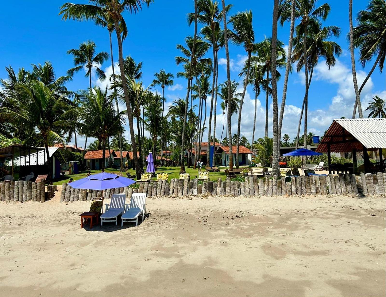 Pousada Vila Do Patacho Pôrto de Pedras 外观 照片